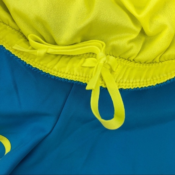 Nike Dry Fit Running Shorts + Brief Electric Blue - Picture 6 of 8